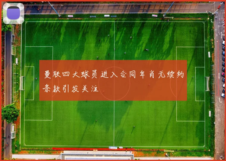 曼联四大球员进入合同年肖无续约条款引发关注